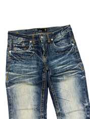 Vintage washed Straight Jeans (S-M)