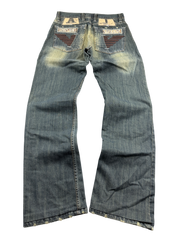 Armani vintage Big Logo Bootcut Jeans (XS)