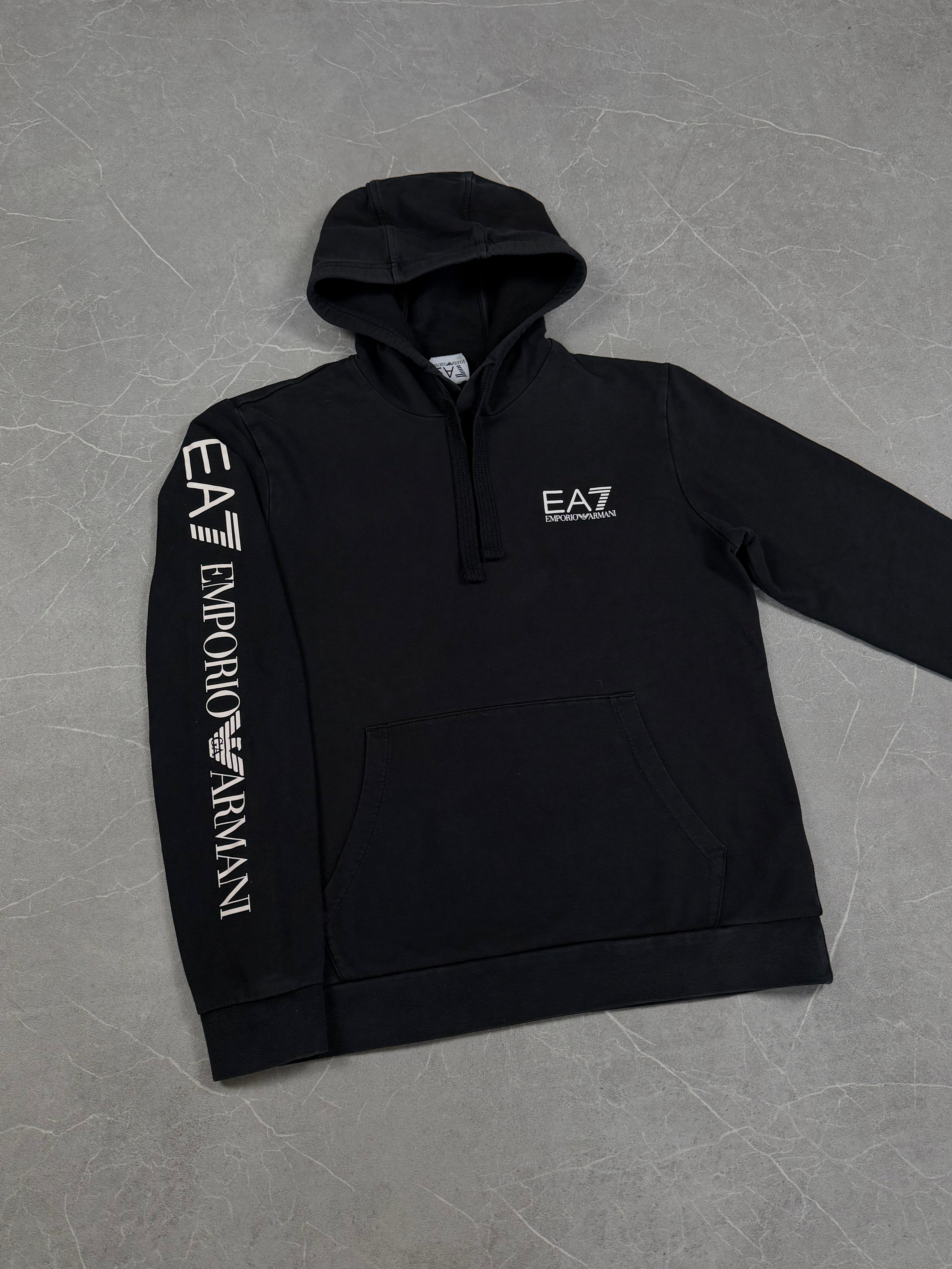 Armani Sleeve print Hoodie (S)