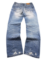 Ultra washed Straight Jeans (S)