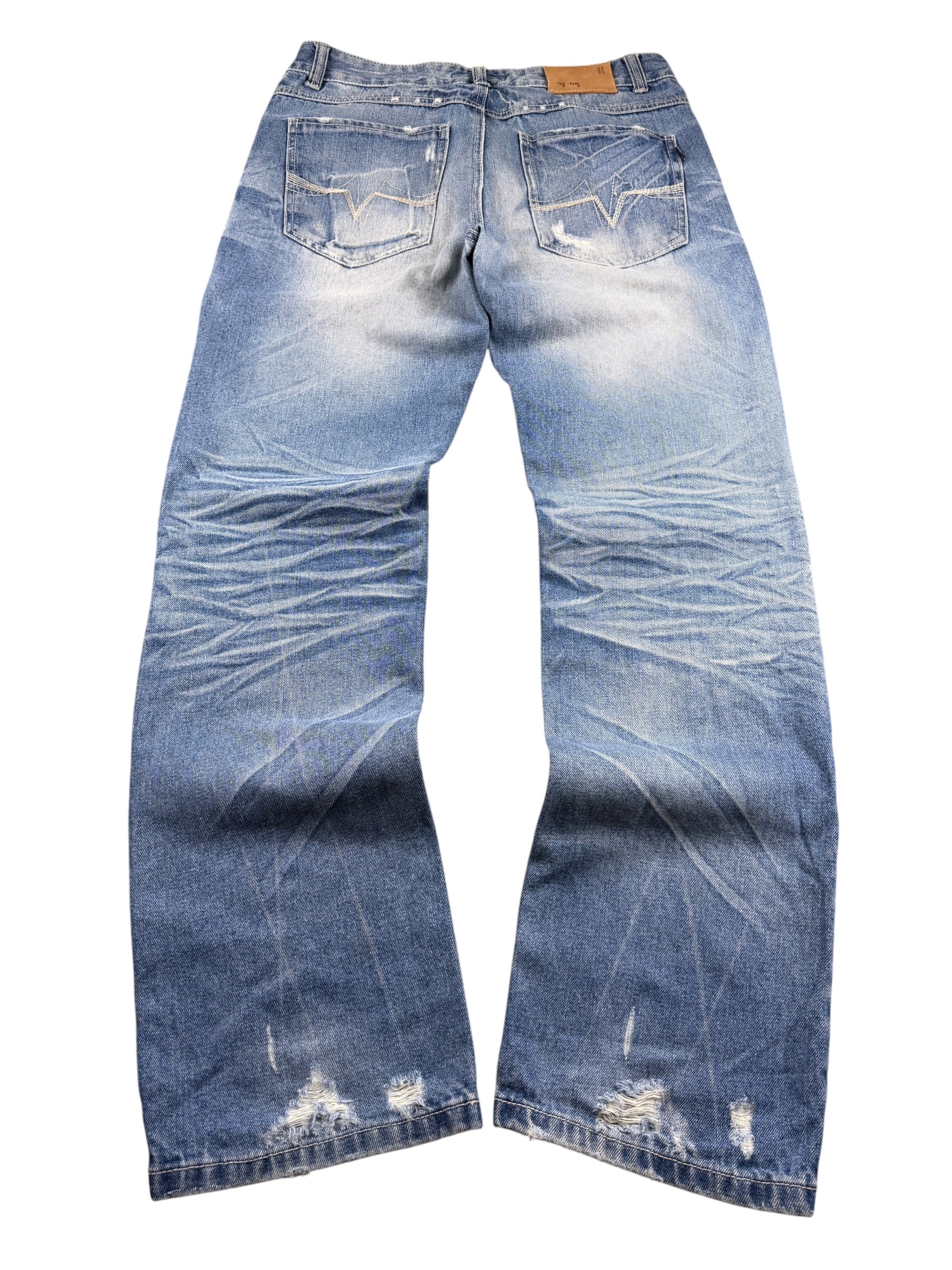 Ultra washed Straight Jeans (S)