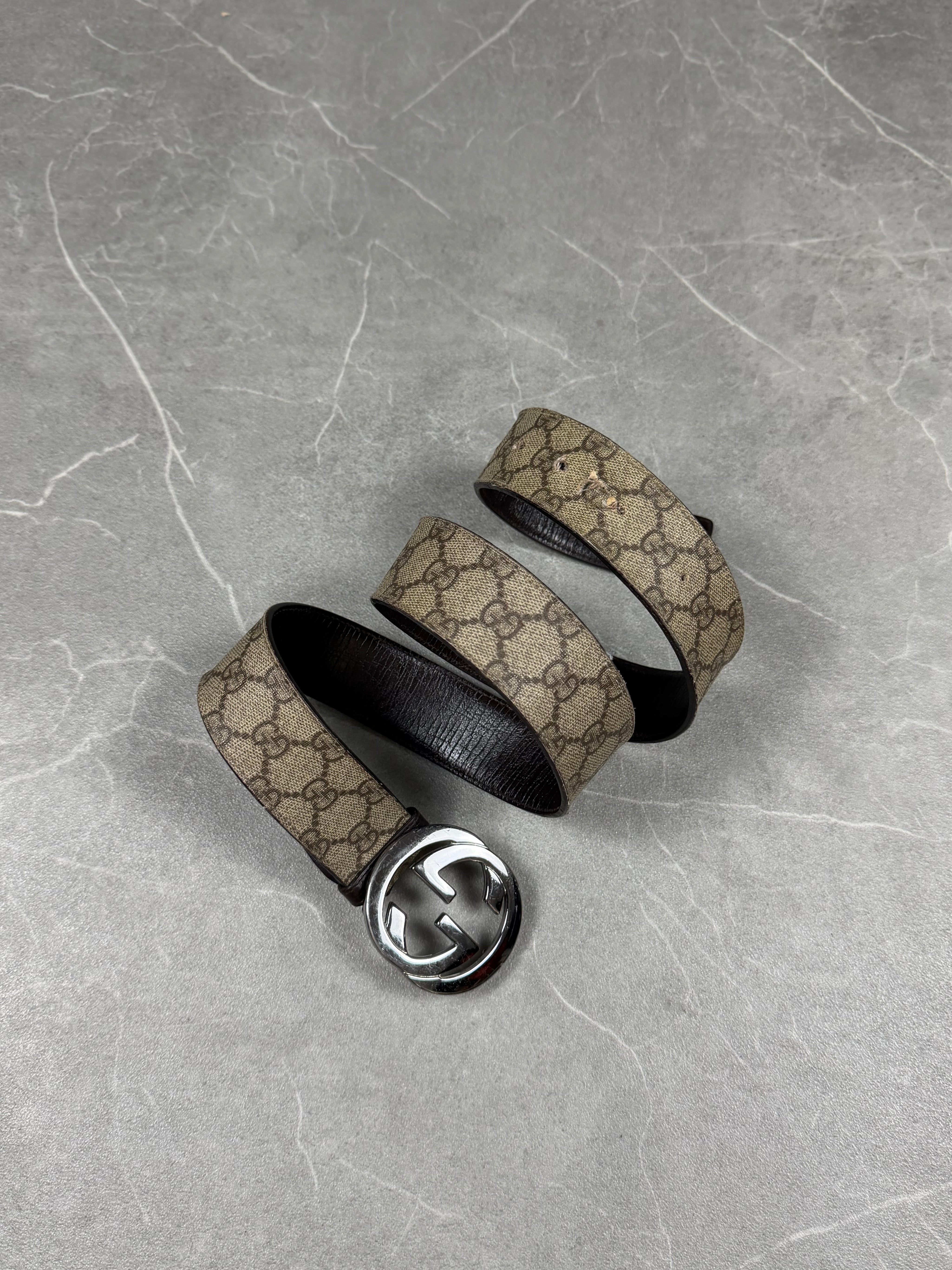 Gucci GG Monogram Belt (100cm)