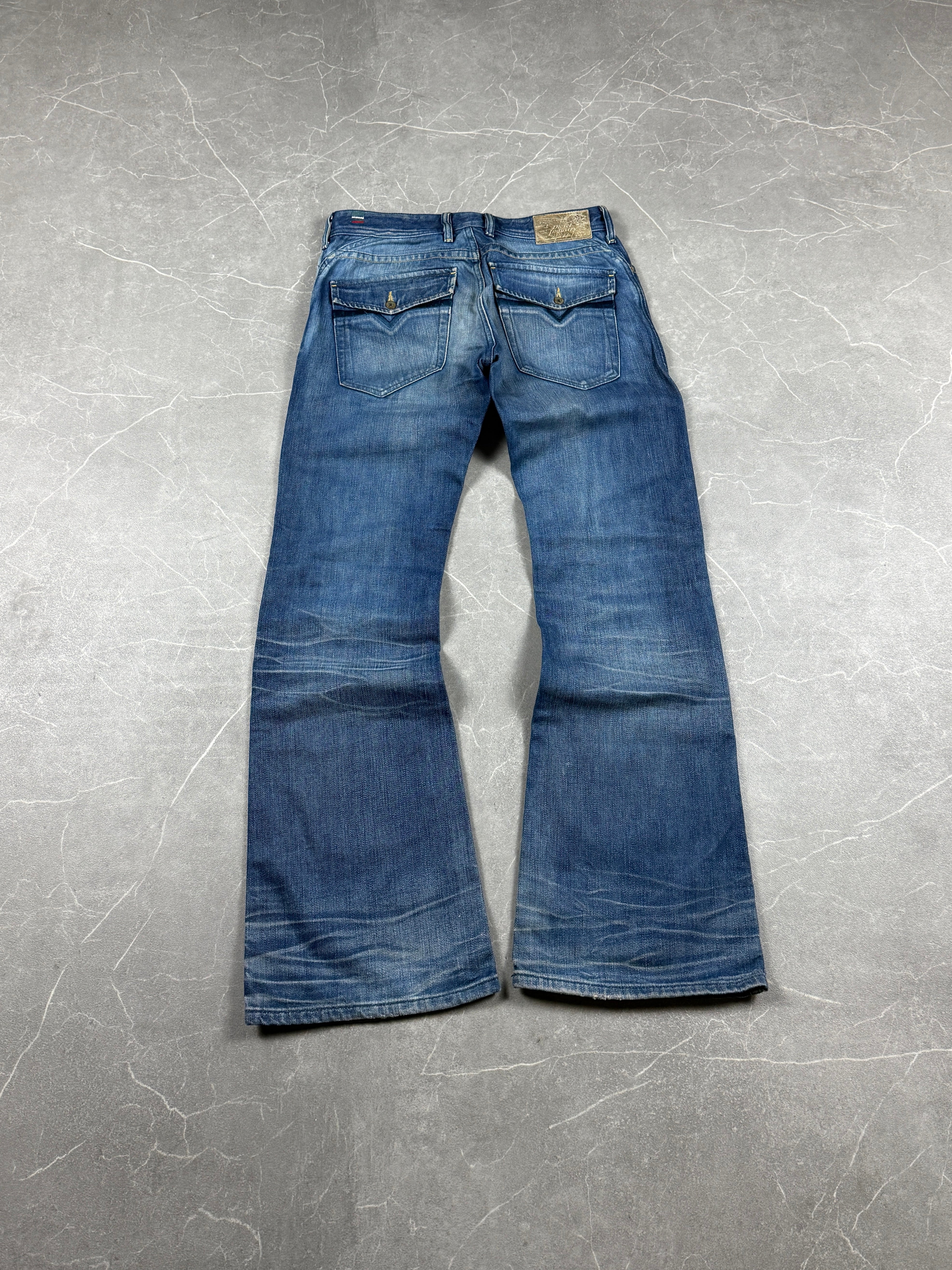 Diesel washed bootcut jeans (S)