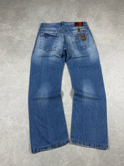 Vintage Armani Big Logo Jeans (M)