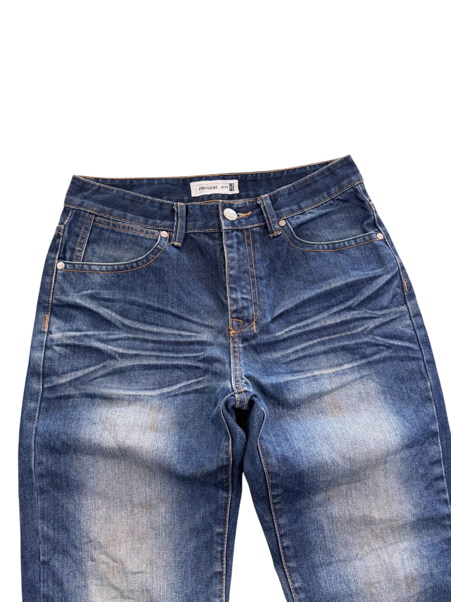 Vintage washed Straight Jeans (XS)