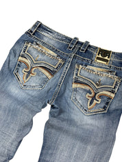 Rock Revival Straight-Fit Jeans (L)