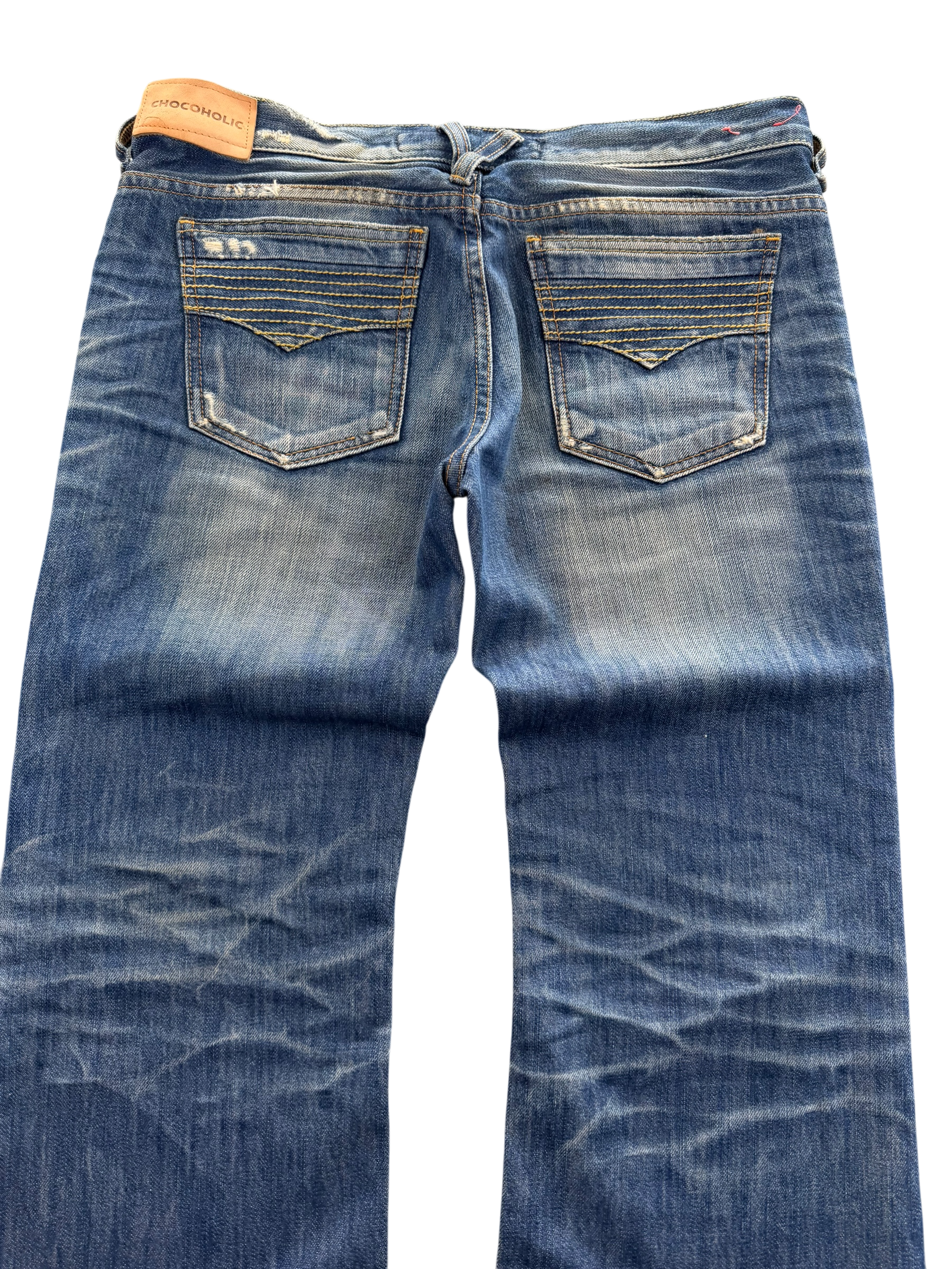 Washed Bootcut Jeans (S)