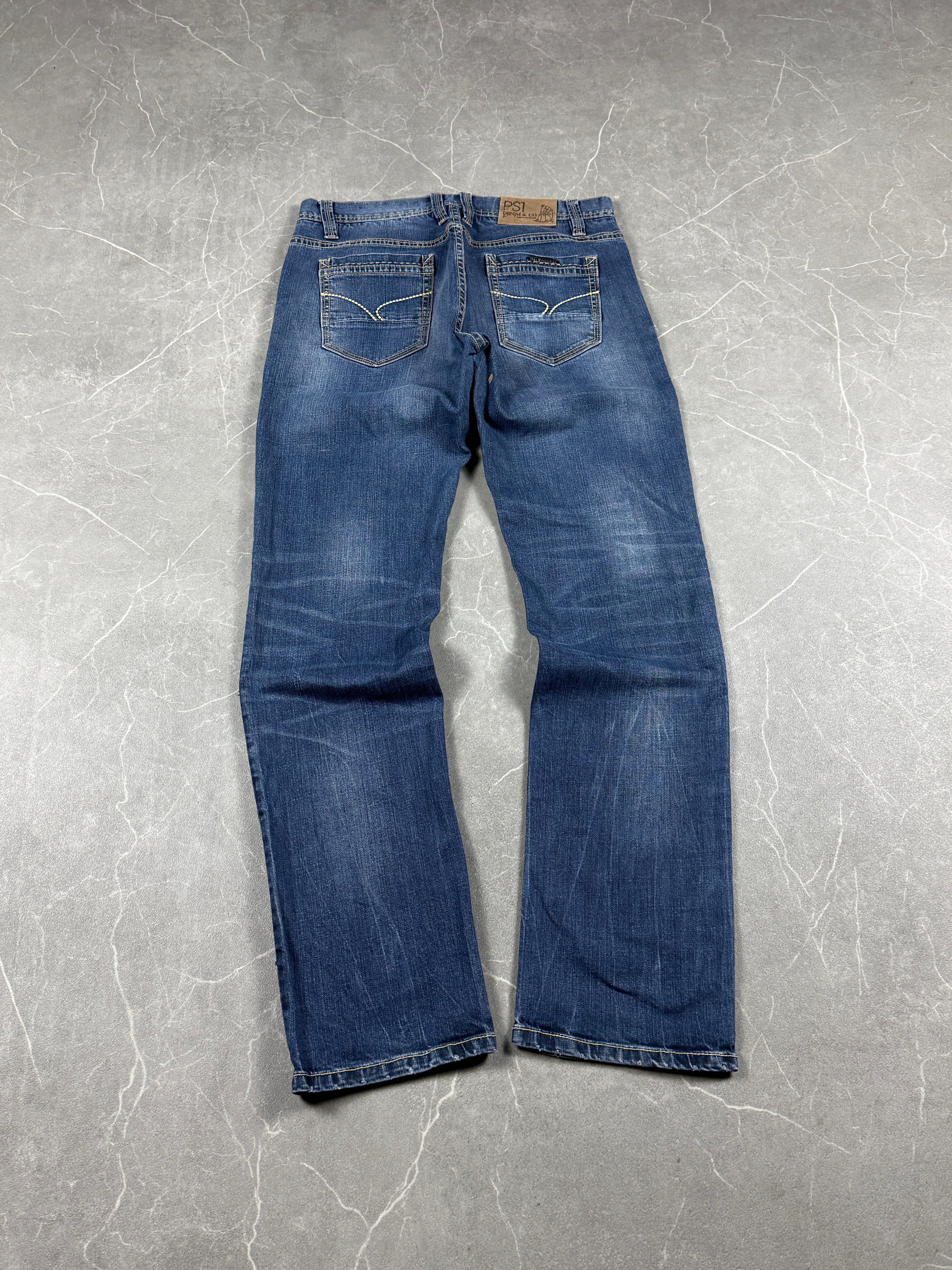Vintage washed jeans (S)