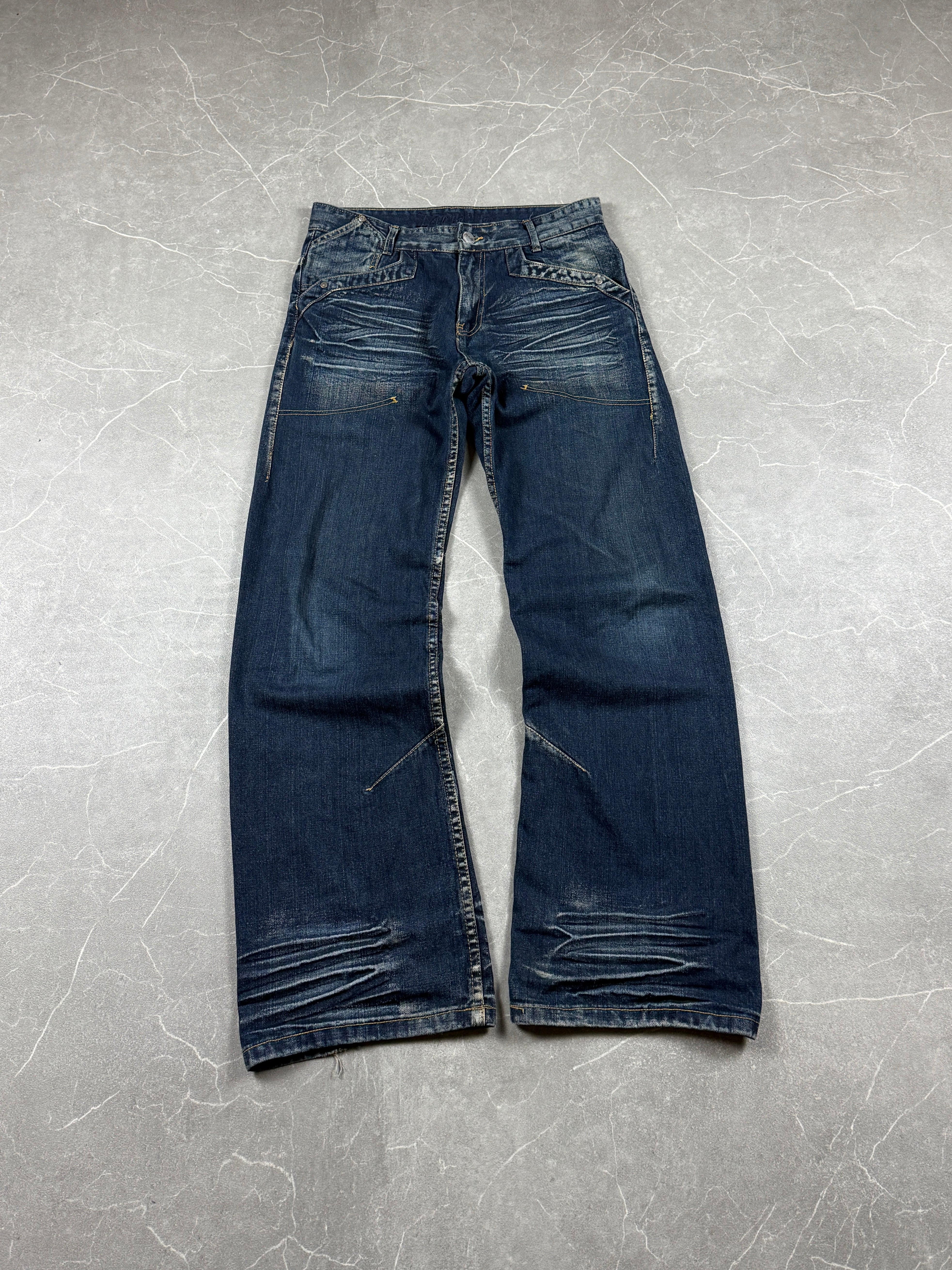 Vintage washed bootcut Jeans (S)