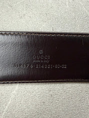 Gucci GG Monogramm Belt (90cm)