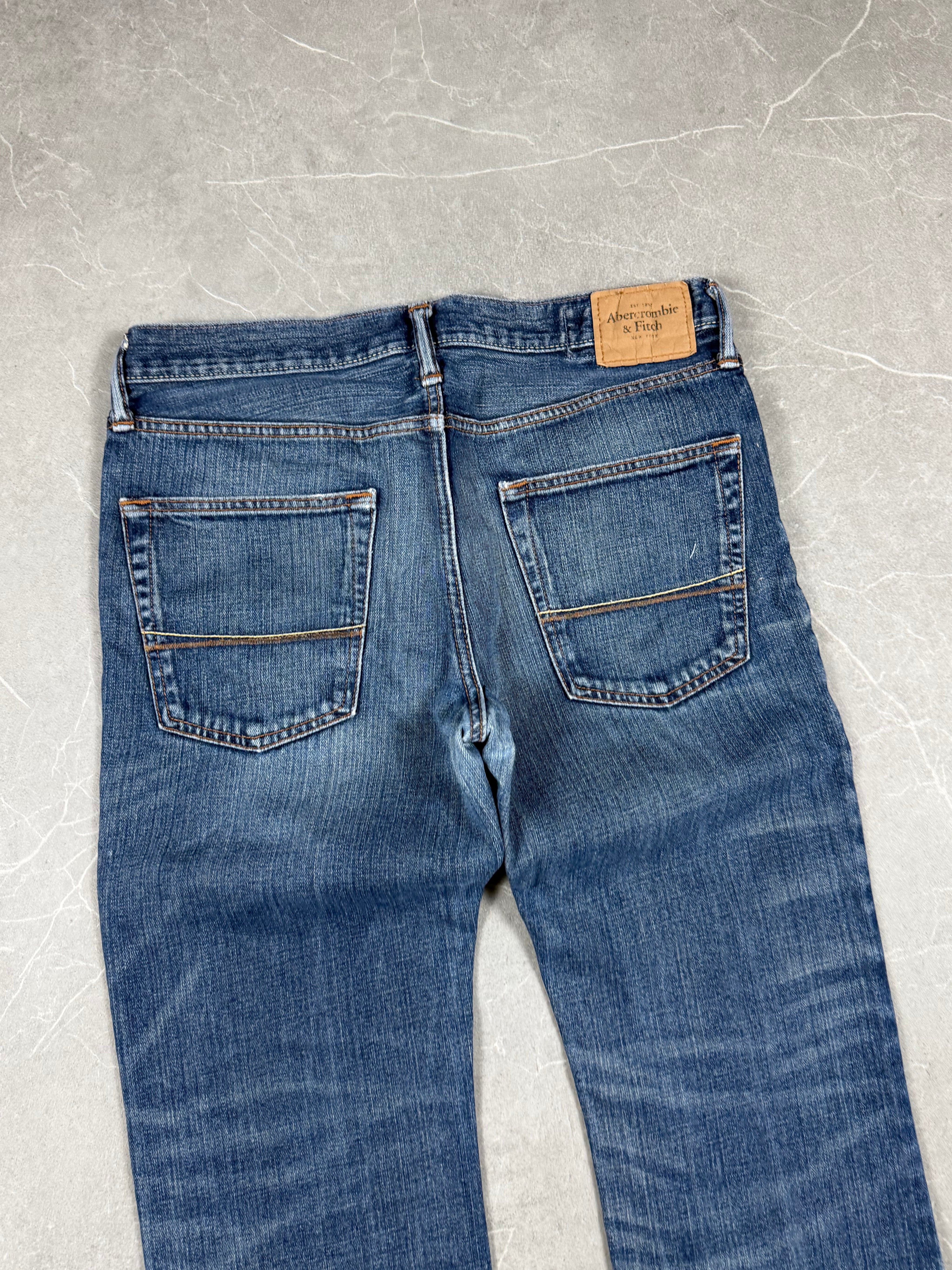 Vintage Washed Bootcut Jeans (S-M)
