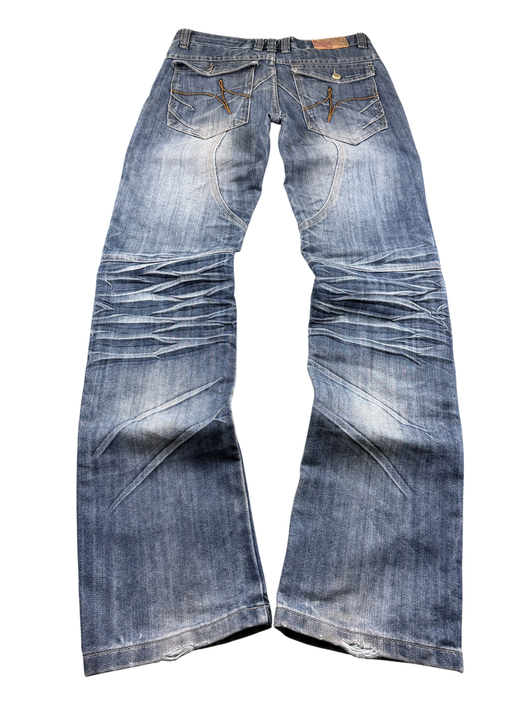 Crazy washed Slim Jeans (S)