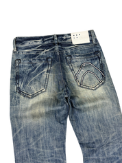 Crazy Washed Straight Jeans (S-M)
