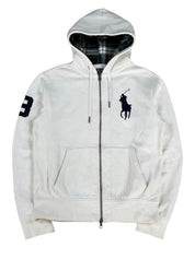 Ralph Lauren Big Pony Checked Hood Zipper (S)