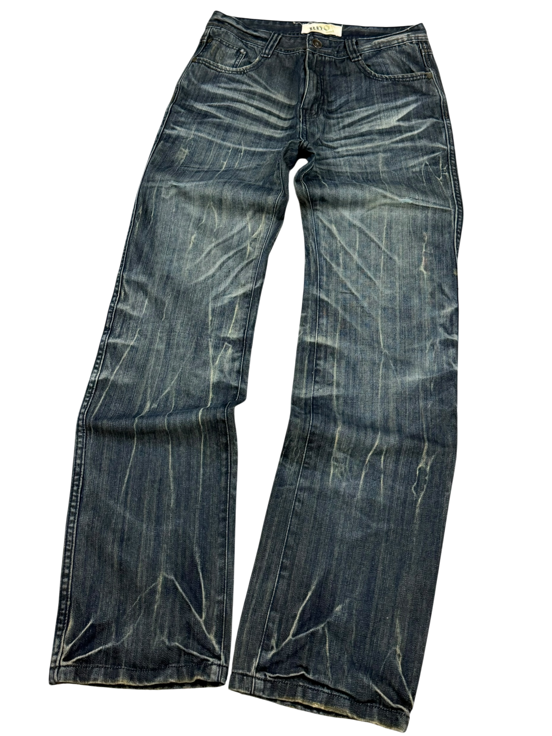 Ultra washed Straight Jeans (S)