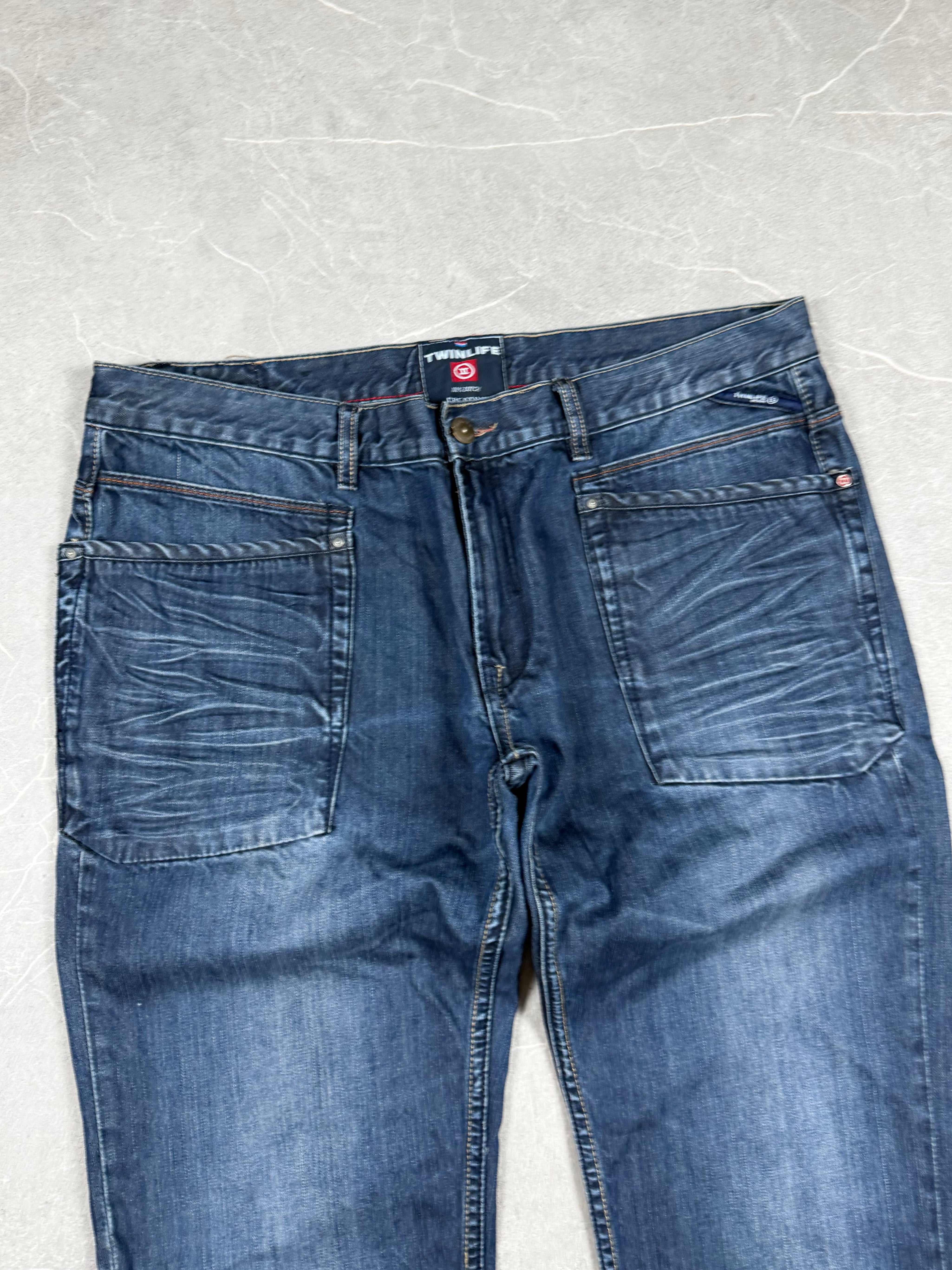 Vintage washed Jeans (L)