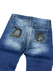 Dolce & Gabbana Big Logo Straight-Fit Jeans (XS-S)