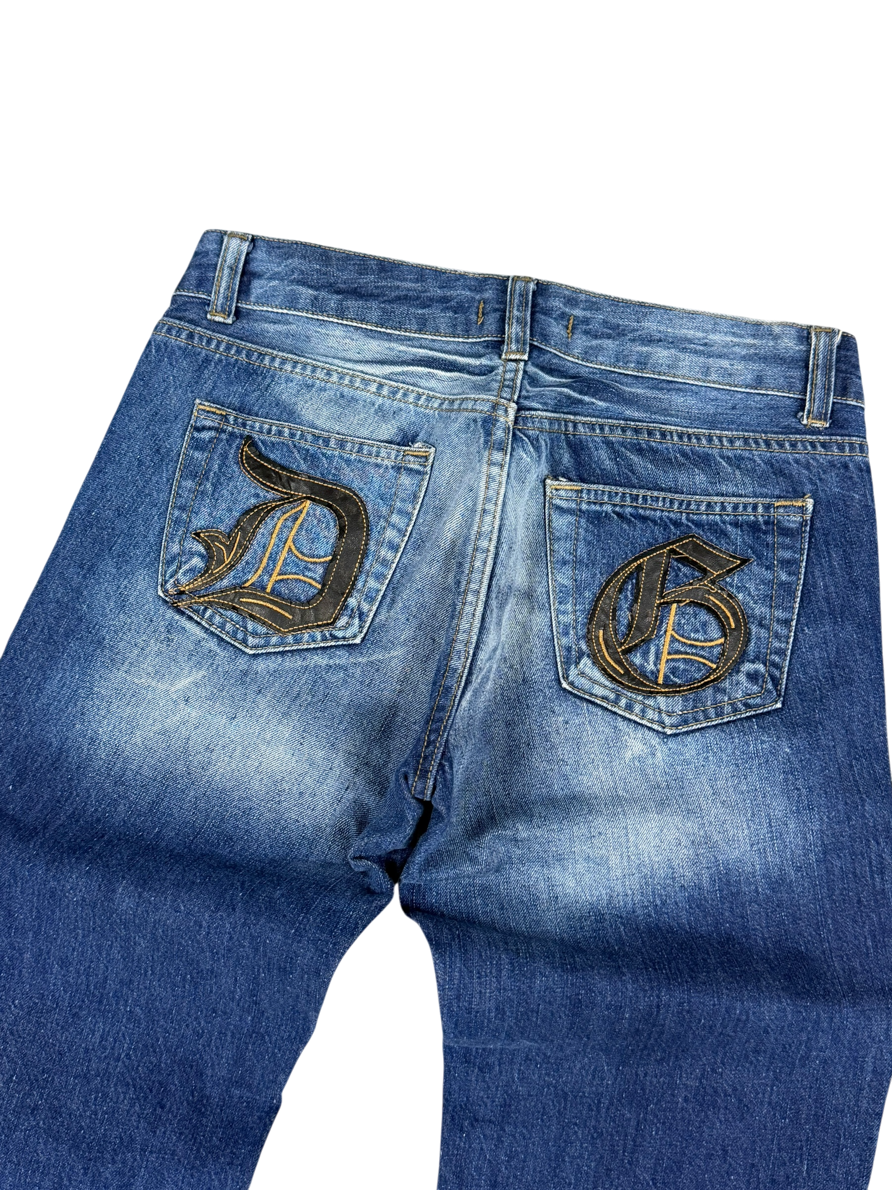 Dolce & Gabbana Big Logo Straight-Fit Jeans (XS-S)