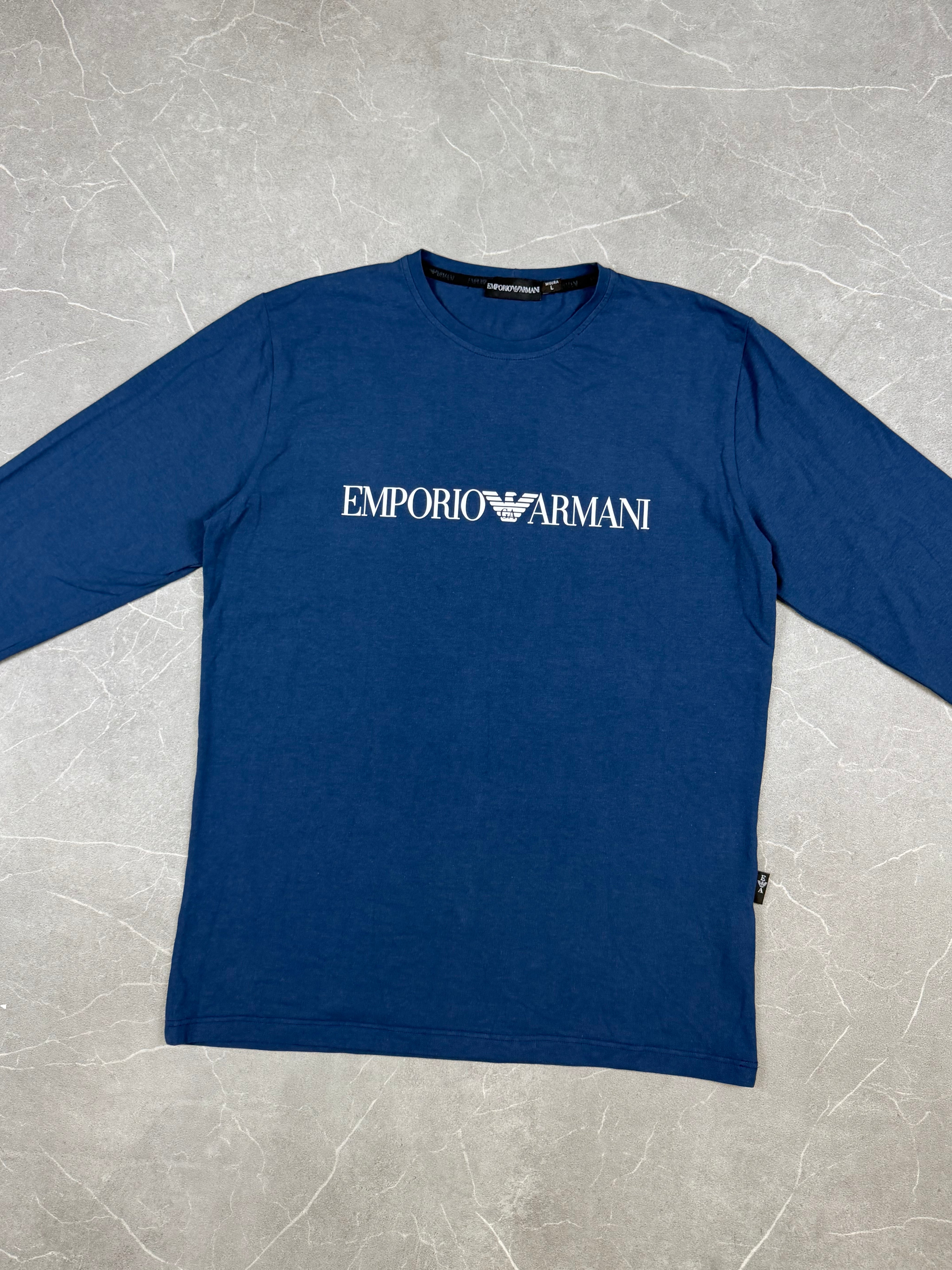 Armani slimfit Longsleeve (L)