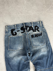 Gstar vintage elwood Bootcut Big Logo Jeans (S)
