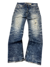 Crazy Washed Straight Jeans (S-M)