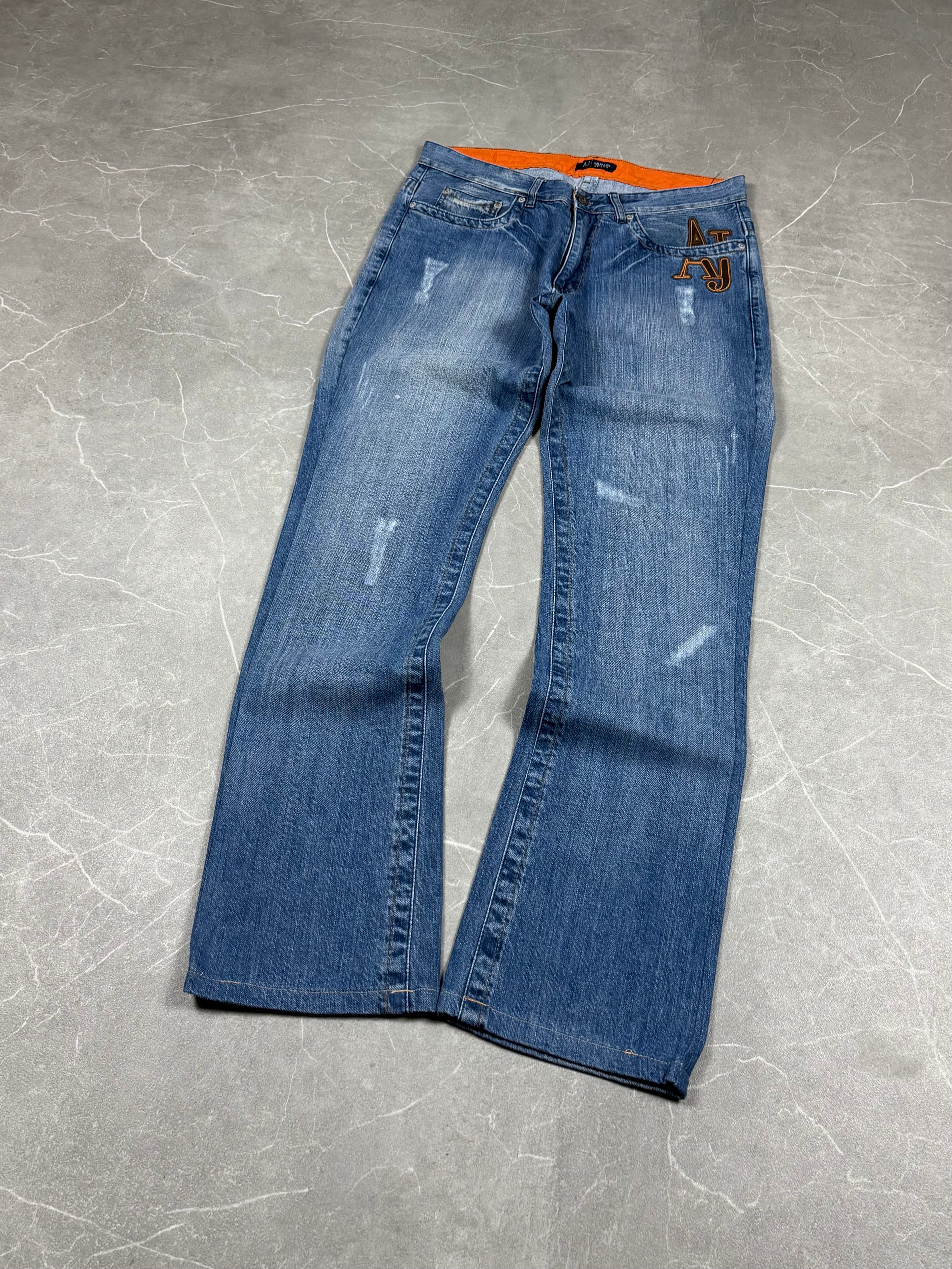 Armani Big Logo Jeans (M)