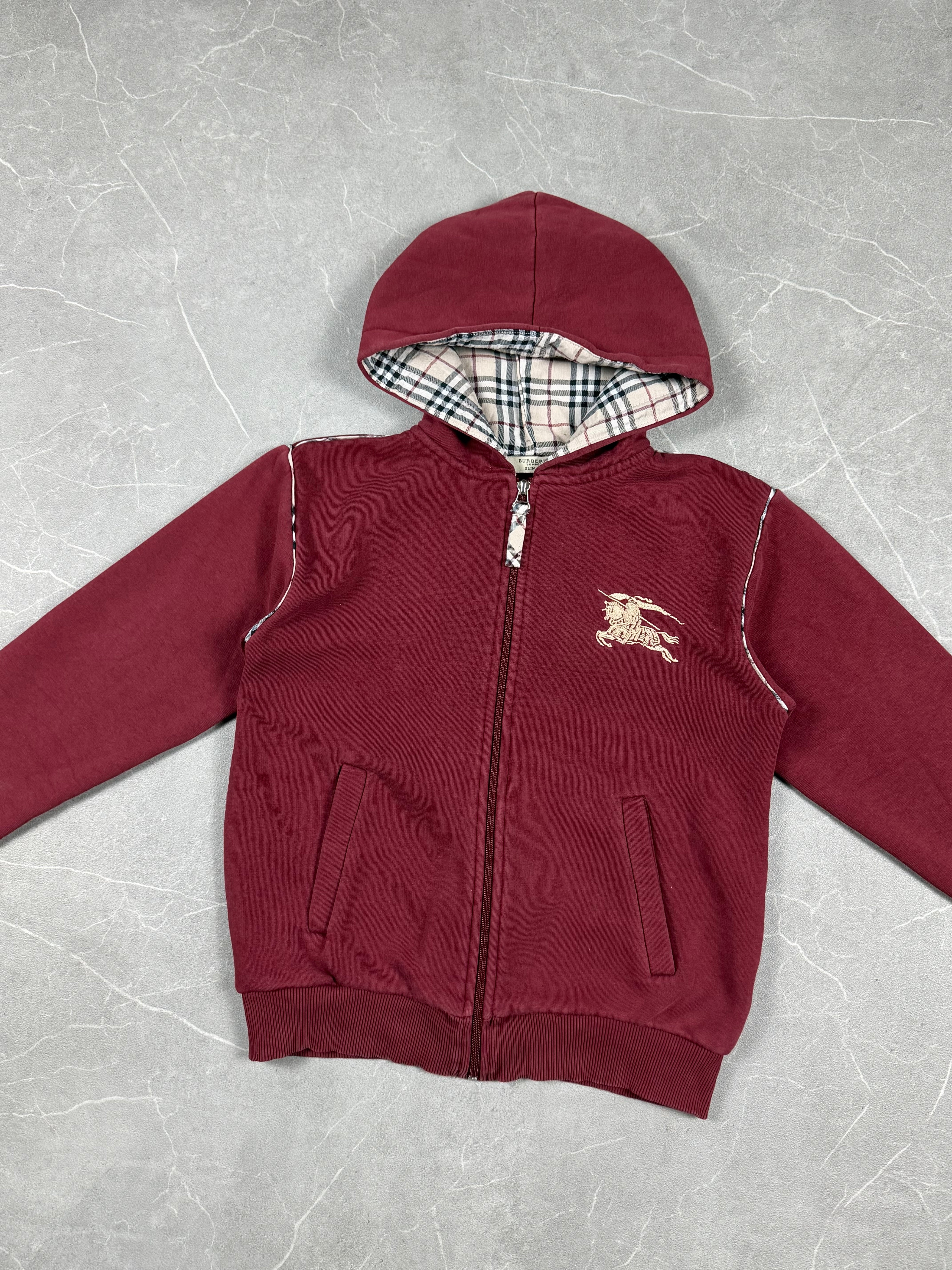 Burberry vintage monogram Zipper (XS)