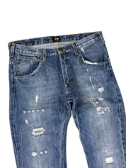 Vintage washed Straight Jeans (L)