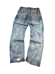 Rock Revival Straight-Fit Jeans (M)