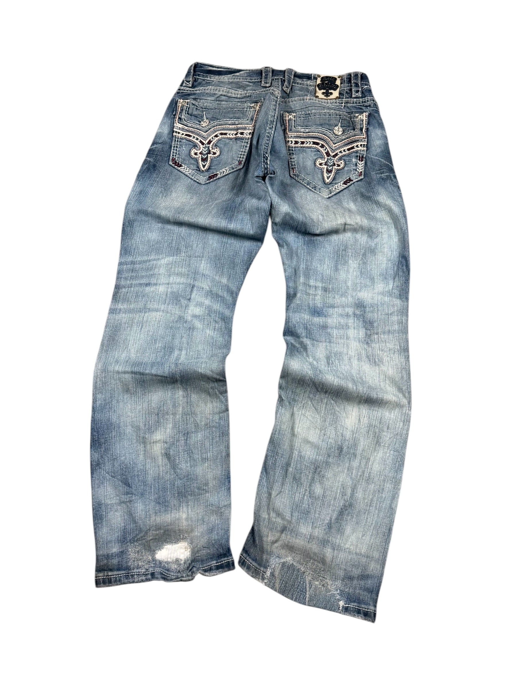 Rock Revival Straight-Fit Jeans (M)