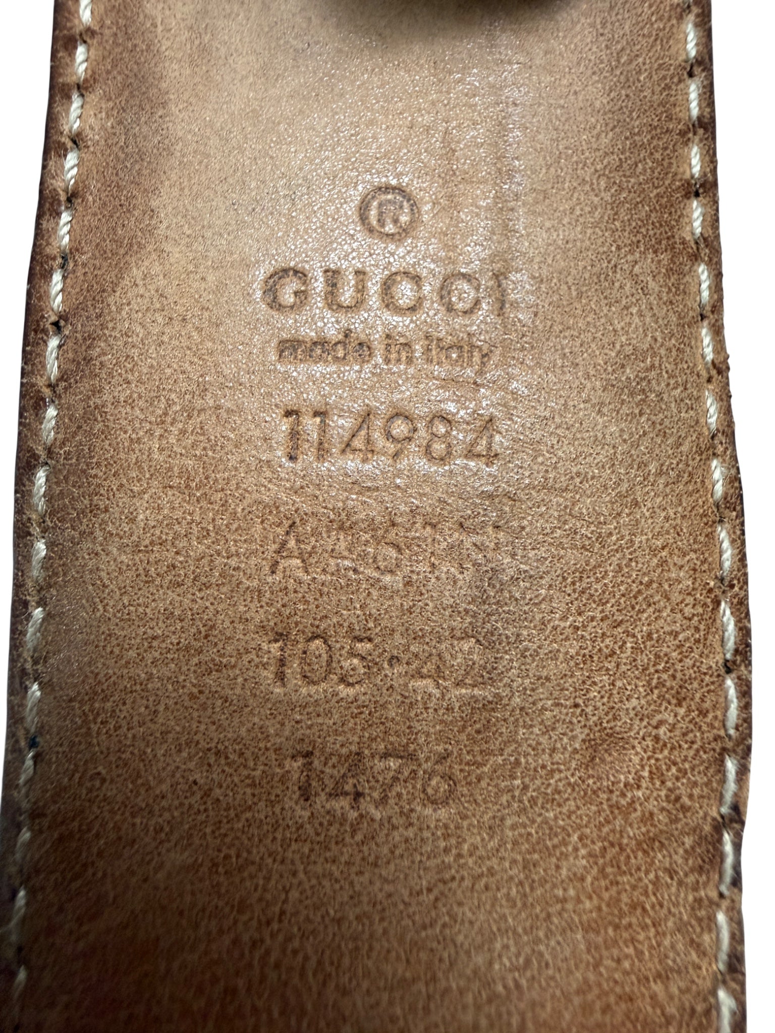 Gucci GG Interlocking Buckle Gürtel (115cm)