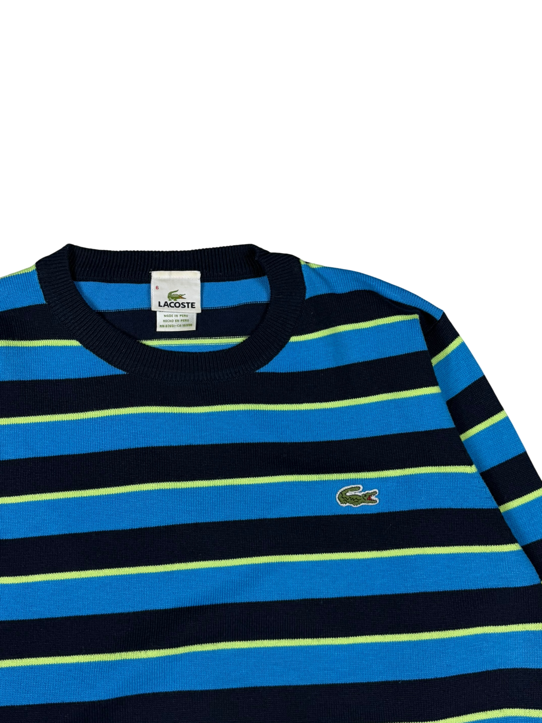 Lacoste Striped Sweater (M)