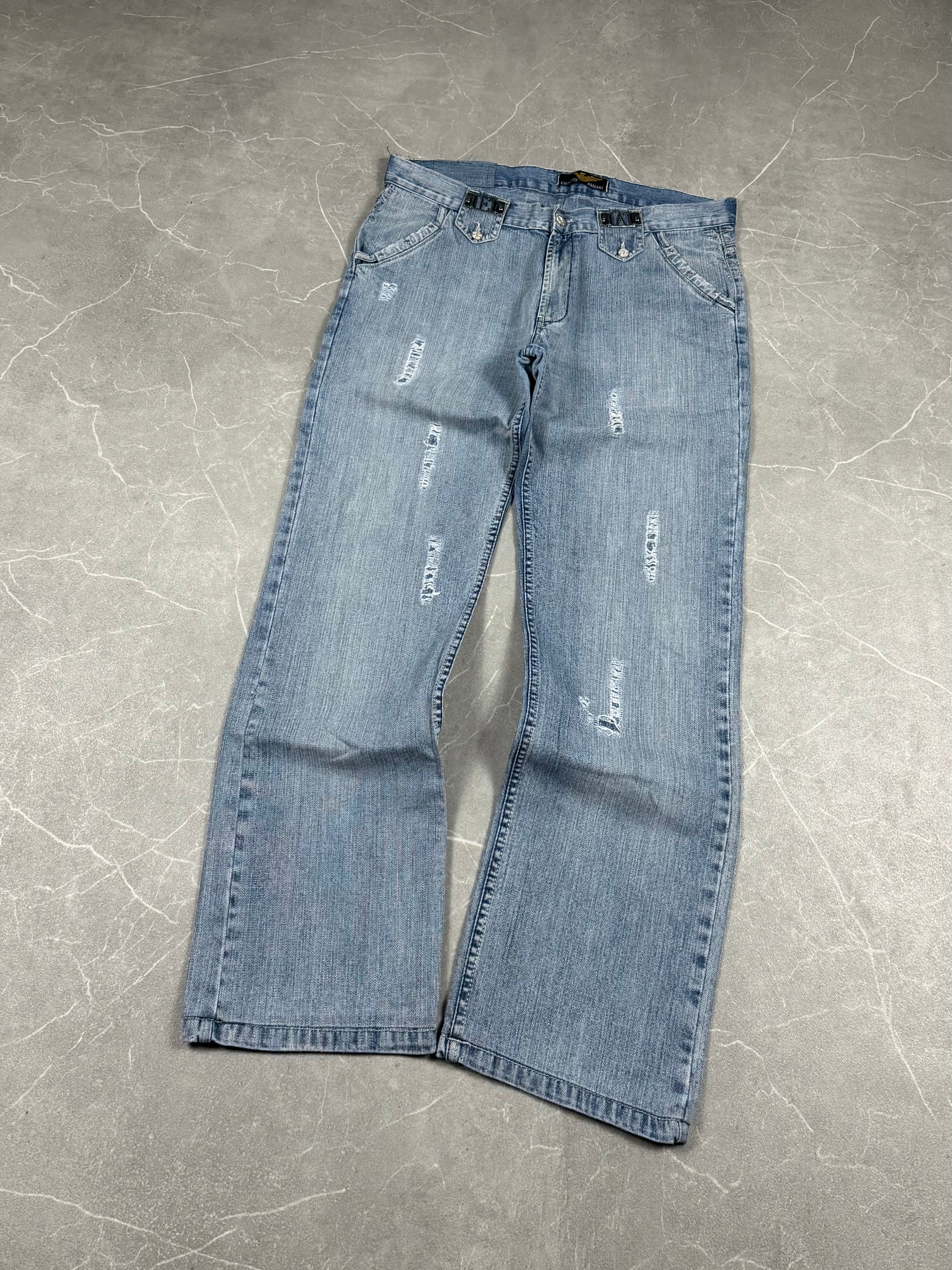 Armani vintage Big Logo Jeans (S-M)