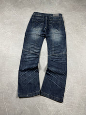 Vintage washed Straight Jeans (M-L)