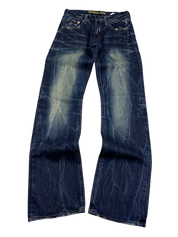 Ultra Washed Straight Jeans (XS-S)