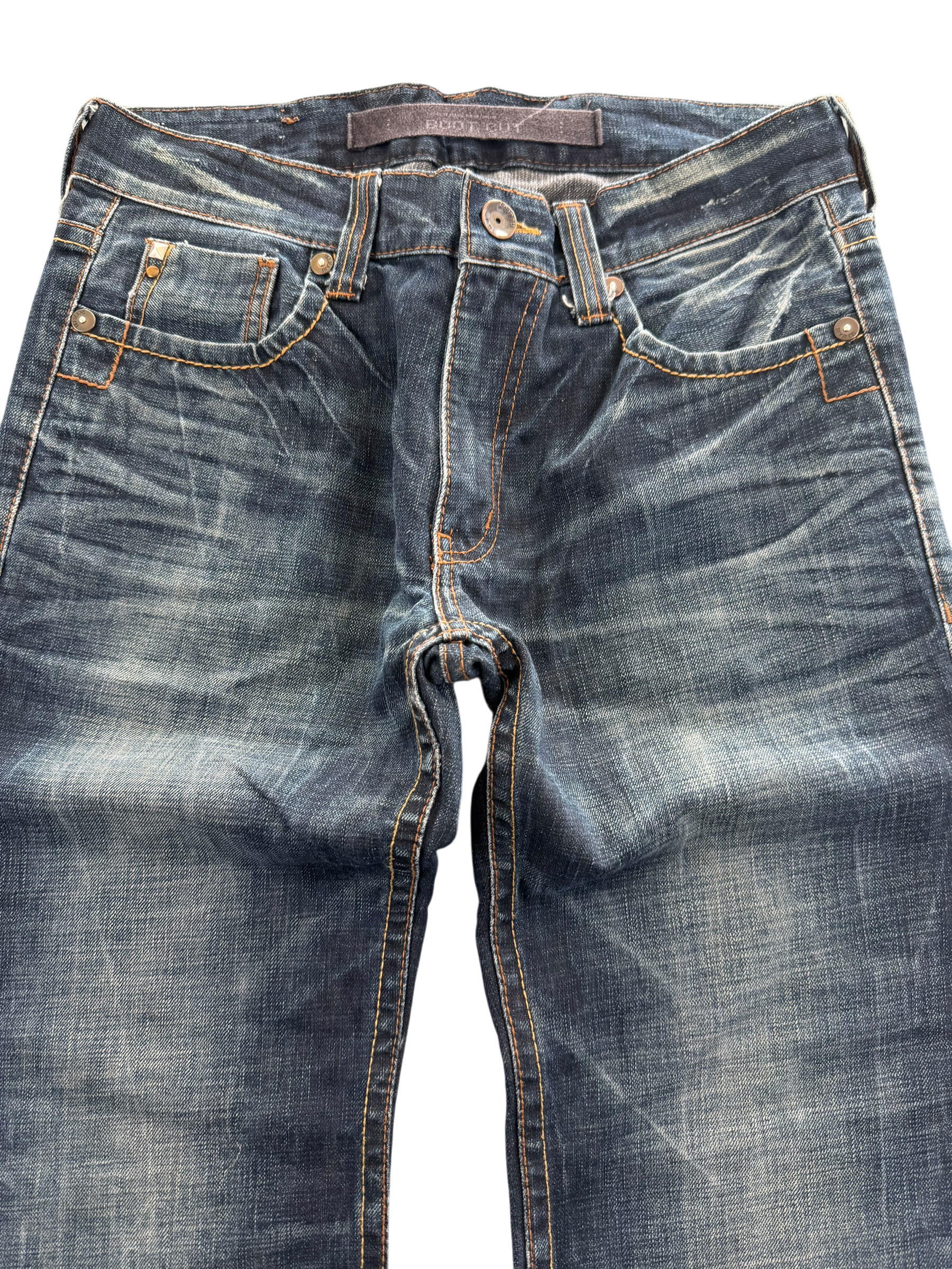 Washed Bootcut Jeans (S)