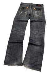 Washed Bootcut Jeans (S-M)