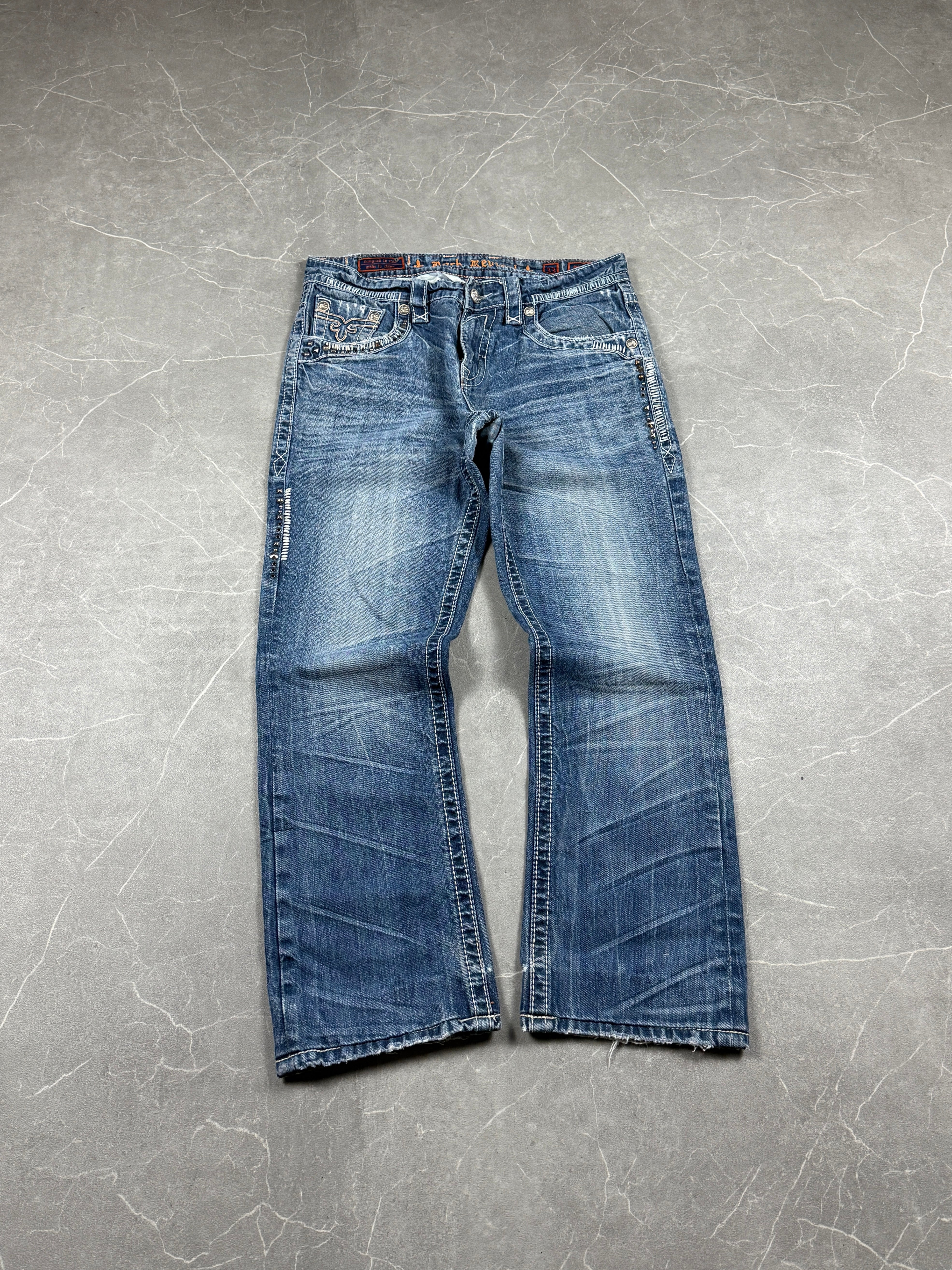 Rock Revival washed Jeans (S-M)