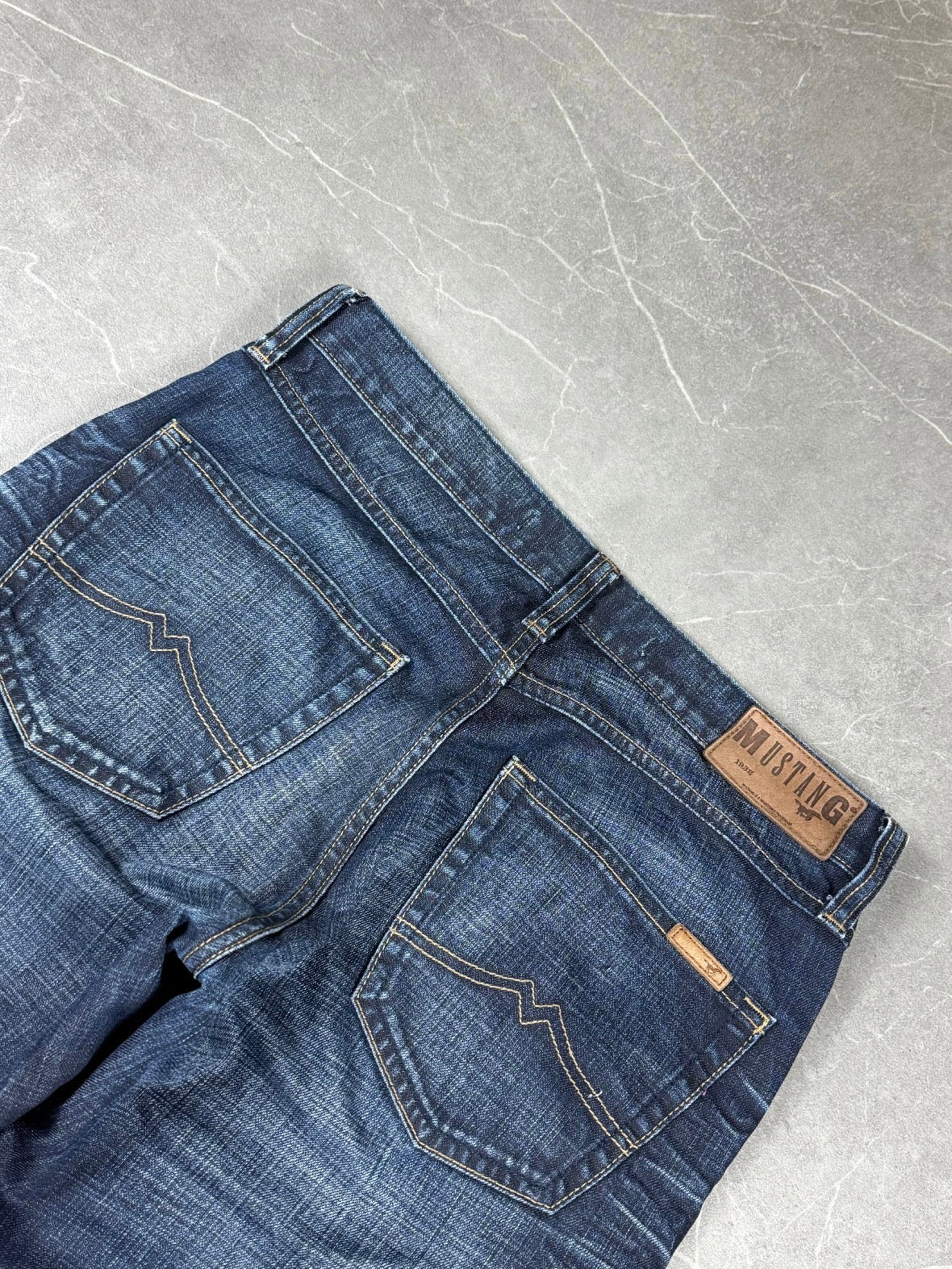 Mustang washed Bootcut Jeans (S-M)