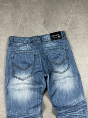 Vintage washed Slim-Jeans (M-L)