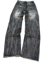 Ultra Washed Bootcut Jeans (S)