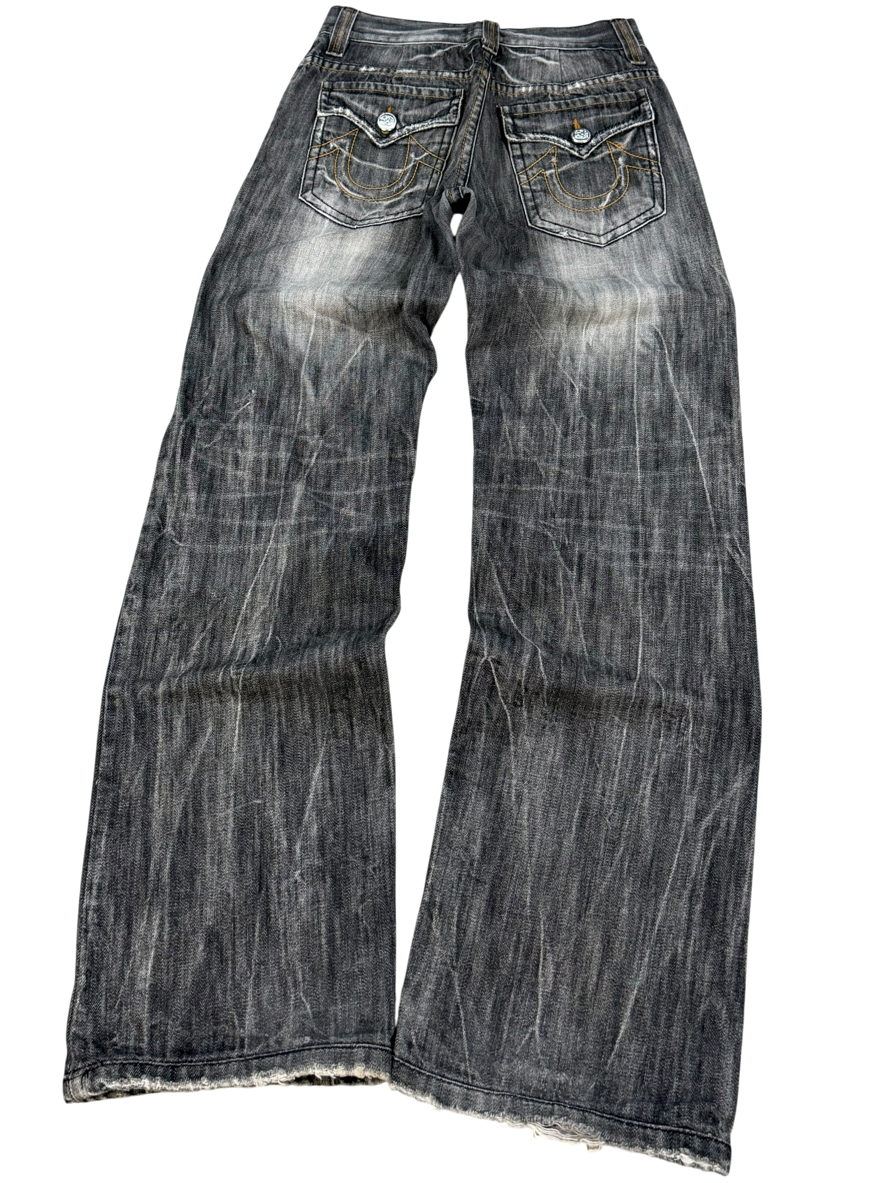 Ultra Washed Bootcut Jeans (S)