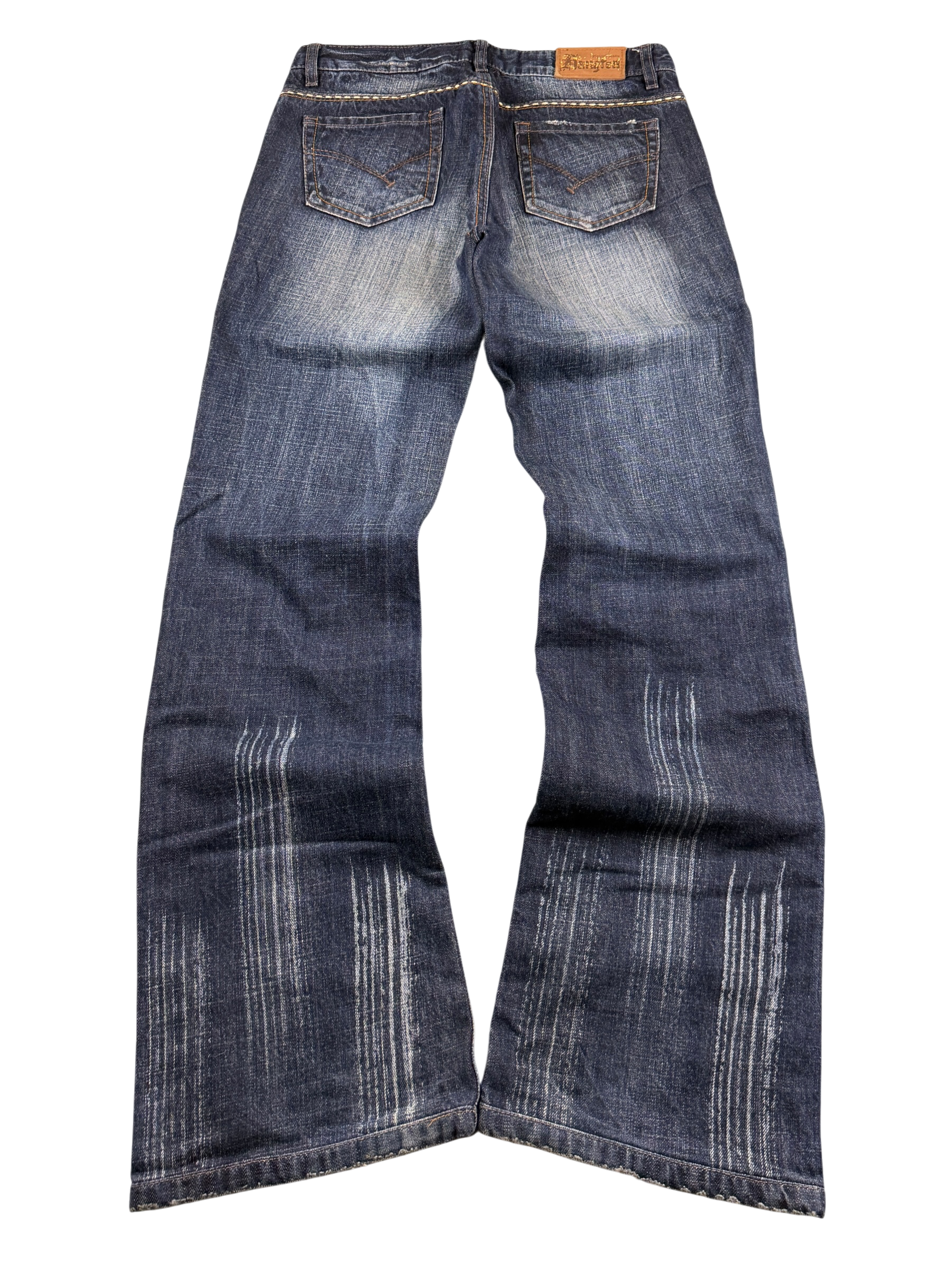 Crazy washed Bootcut Jeans (XS)