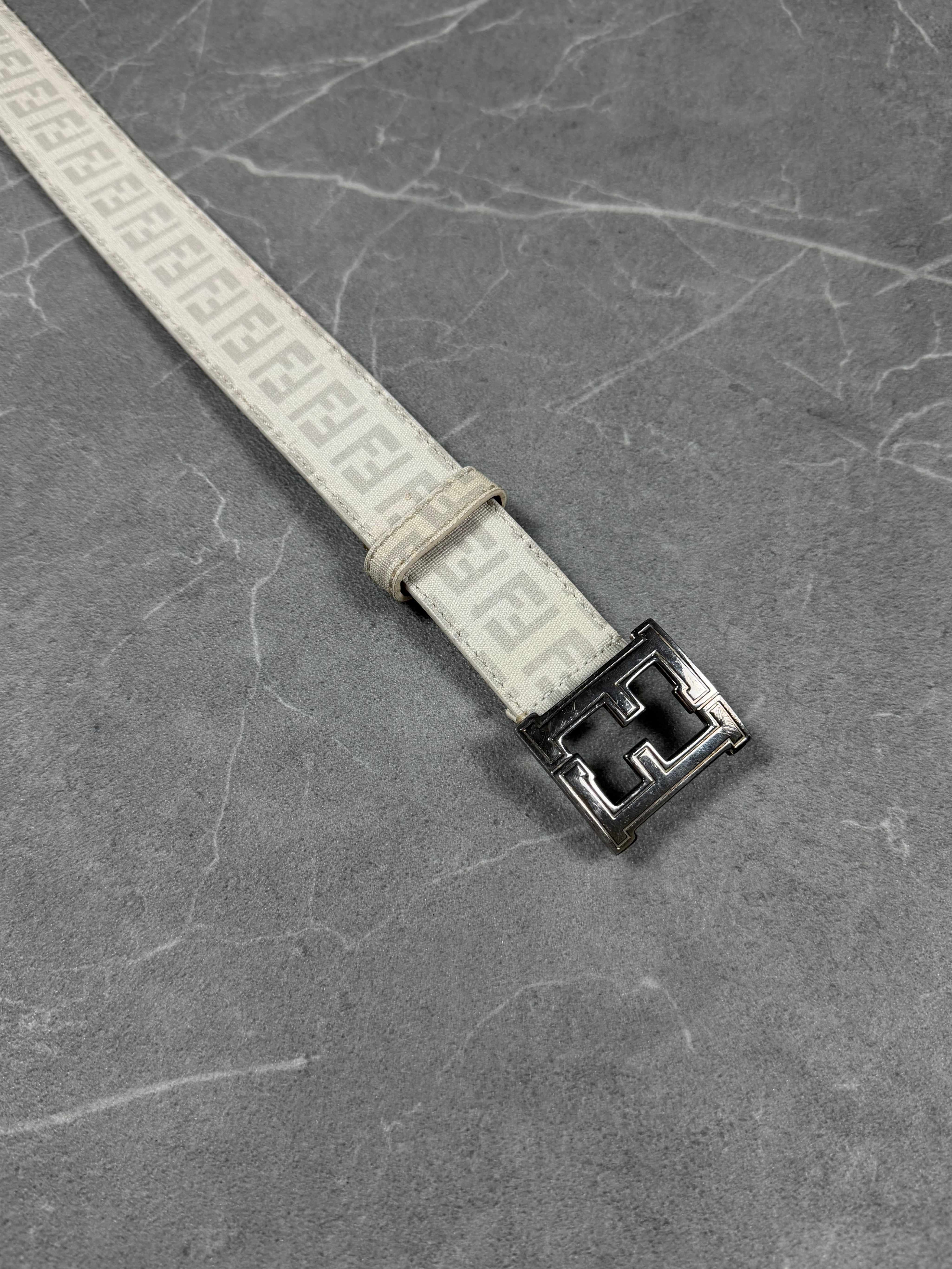 Rare Fendi Monogramm FF Logo Belt (100cm)