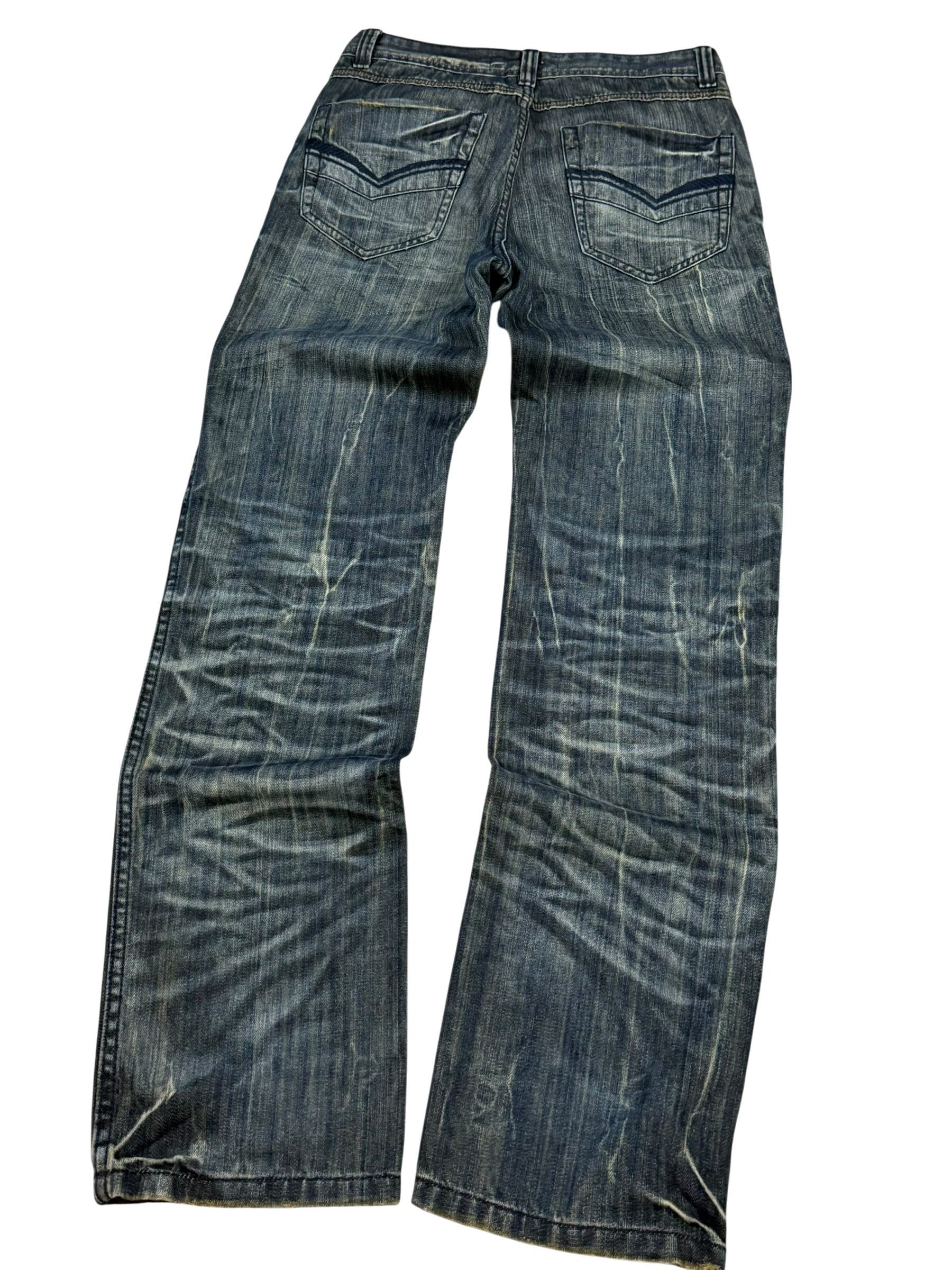 Ultra washed Straight Jeans (S)