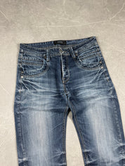 Vintage washed Slim/Straight Jeans (S)