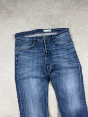 Vintage washed Straight Jeans (S-M)