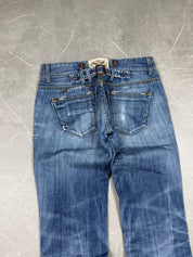 Vintage washed Straight Jeans (XS)