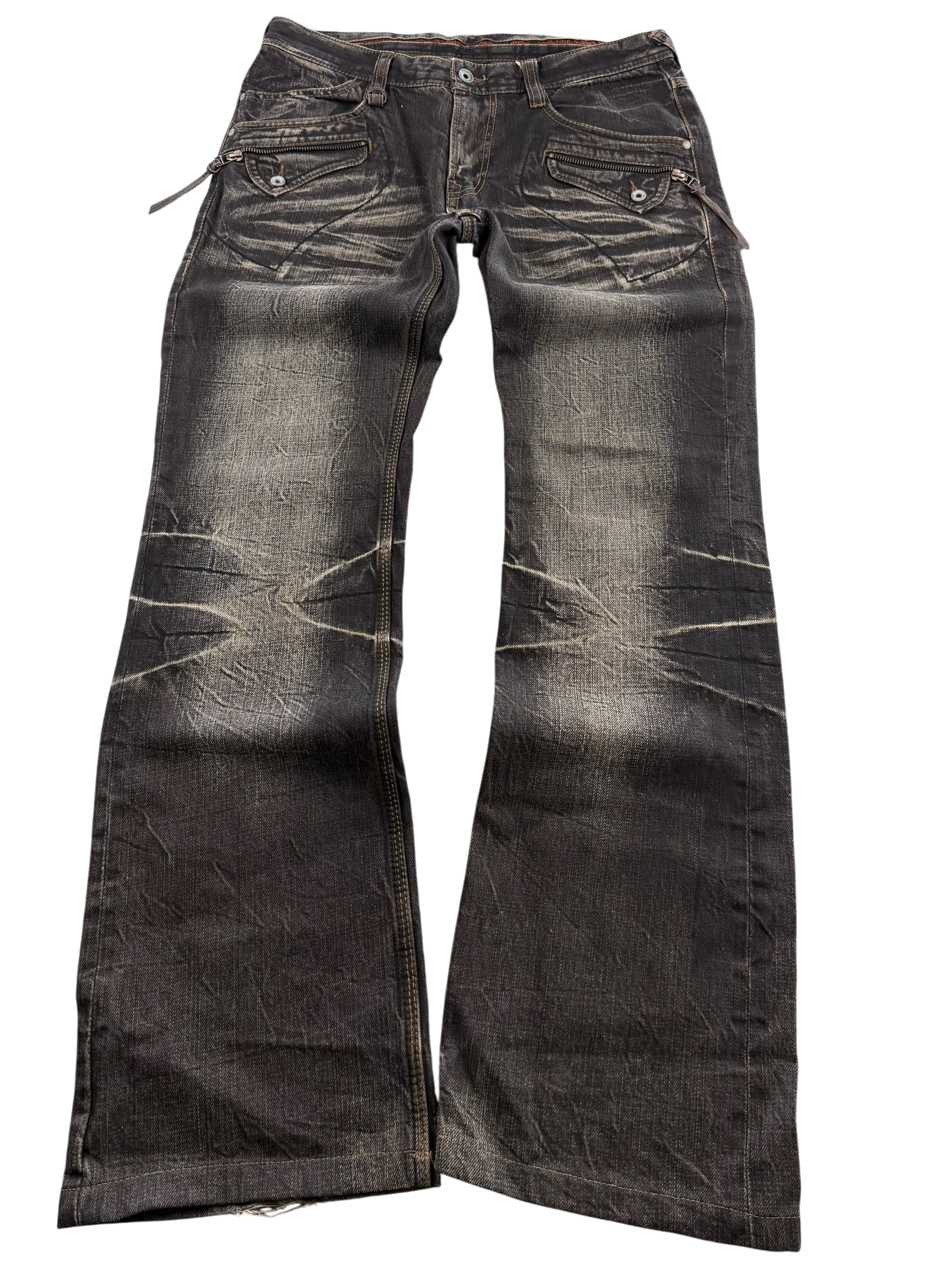 Ultra washed Bootcut Jeans (XS)