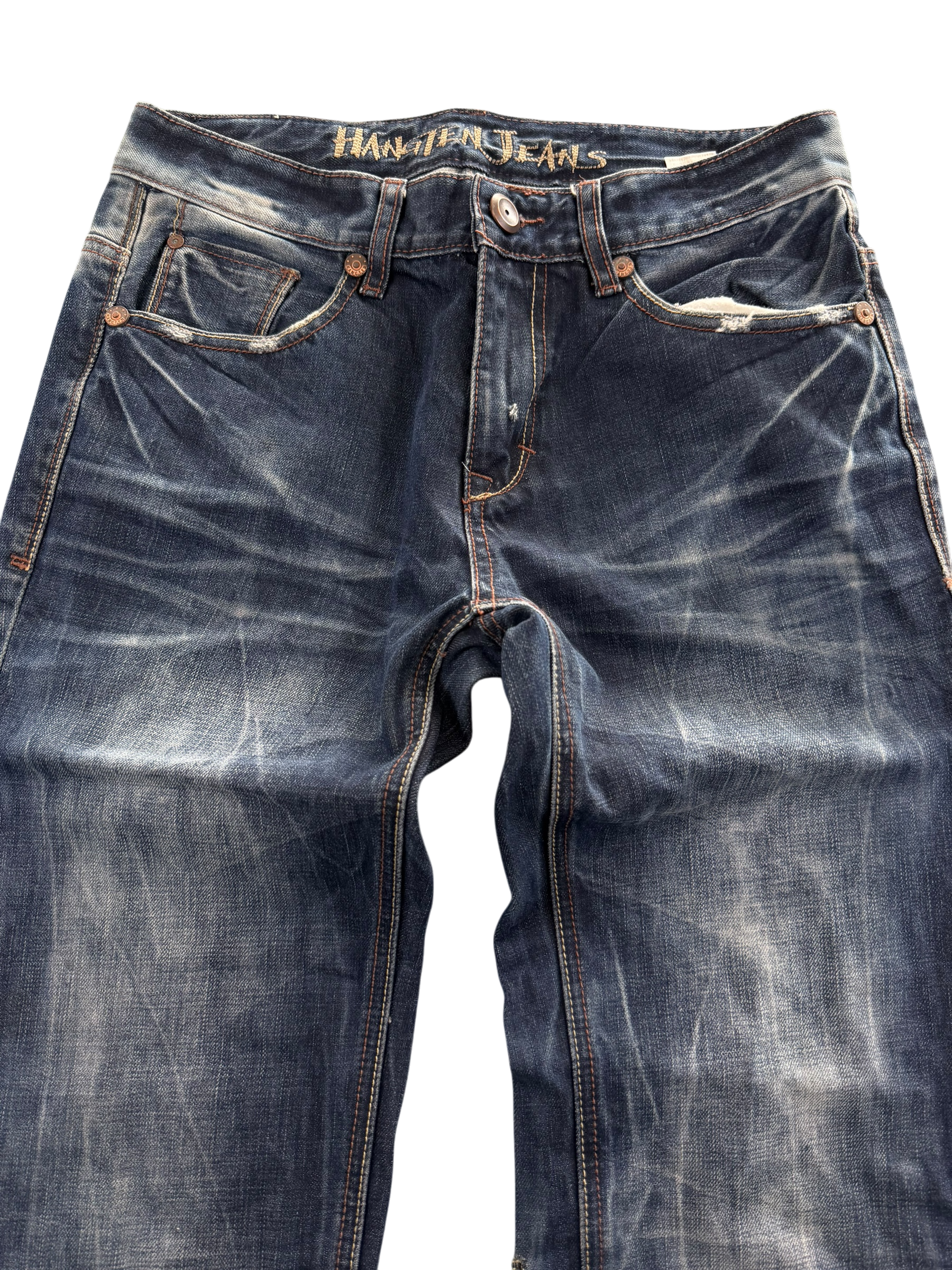 Ultra washed Straightfit Jeans (XS)